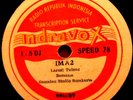 78 rpm Indonesian GAMELAN from Surakarta rare label ? Indravox indo malay