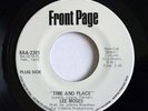 NORTHERN SOUL FUNK - LEE MOSES Time and Place FRONT PAGE Promo 45