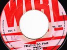 GLADIATORS - THE TRAIN IS COMING BACK b/w  Feeling So Fine on WIRL label   ??