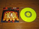 AC/DC Hard As A Rock 7” EP RARE LTD NUMBERED YELLOW WAX BALLBREAKER