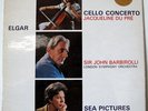 ELGAR Cello Concerto Classical LP Jacqueline Du Pre Sir John Barbirolli LSO