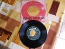 CLAUDE FRANCOIS DISQUE 45 TOURS POCHETTE CIBLE DANS UNE LARME
