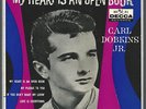 CARL DOBKINS JR   MY HEART IS AN OPEN BOOK    NM HARD COVER PICTURE SLEEVE +  45