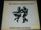 QUEEN CONSTANCE BAND-UNIVERSITY DANCES OF 1979 L.P.RARE
