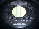 LISTEN   JOHNNY ZEE   1960's TEEN POPCORN SOUL   REBECCA REMEMBER   AMY RECORDS