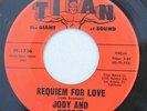 JODY Reynolds and BOBBIE  45 Requiem For Love TITAN 1736   1966 rockabilly VG++
