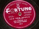 BOB DURHAM SUNSET RIDERS SKID ROW BOOGIE hillbilly rockabilly FORTUNE 138 78rpm