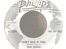 Rockabilly 45-Sonny Burgess-Sadie's Back In Town-Phillips Int 3551-PROMO