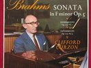SXL 6041 DECCA WBg ED1 BRAHMS Sonata F Minor Op.5 Clifford Curzon