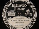 Edison 52033, Duke Yellman, Stepping On The Ivories / Dainty Miss  E+  78s