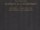 US ACOUSTIC COLUMBIA SET No. 5- TCHAIKOWSKY PATHETIQUE SYMPHONY (1923)