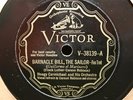 Victor V-38139 Hoagy Carmichael Barnacle Bil the Sailor Rockin' Chair Jazz 78