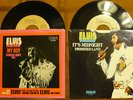 Four Elvis records- My Boy, It's Midnight, I'm Leavin', Fool