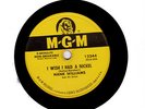 78 RPM Hank Williams MGM 12244 I Wish I had A Nickel