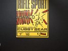 Big Black Rifle Sport 1984 gig poster Shellac Rapeman KBD punk