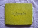 1960's ORIGINAL AUTOGRAPH BOOK FILLED With 60's Signatures Look 