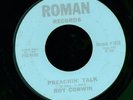ROY CORWIN -- Preachin' Talk. 60s popcorn soul beatnik 45 on ROMAN. LISTEN
