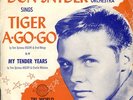 DON SNYDER: Tiger A-Go-Go 45 on Tri World w/ rare ps picture sleeve teen