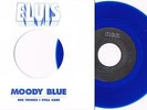 ELVIS PRESLEY- MOODY BLUE(BLUE VINYL PROMO)