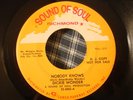 DICKIE WONDER NORTHERN SOUL 45 NOBODY KNOWS STORY OF MY LOVE PROMO MINT-