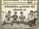 THE SMALL FACES - Whatcha gonna do about it - very rare Picture Sleeve Denmark