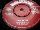 BEATLES LOVE ME DO ORIG 62' UK 1st ISSUE RED LABEL vg