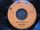 LULA REED Walk On By Me My Kind Tangerine Soul R&B 45 HEAR