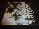 THE BEATLES - HEY JUDE – beautiful sleeve RARER DANISH PS + 45 1968