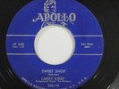 Rockabilly 45 LARRY KIRBY Sweet Shop / Lucianne on Apollo