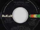 70's Northern Soul 45 CHANNEL 3 The Sweetest Thing DAKAR Rare Stock Copy HEAR