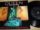 QUEEN-THANK GOD IT'S CHRISTMAS (1984, RARE UK EMI PROMO 7