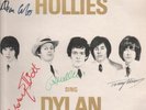 HOLLIES sing dylan LP 12 track stereo pressing silver/black label design matrix