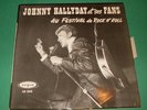 ancien  25cm JOHNNY HALLYDAY et SES FANS au FESTIVAL DE ROCK N ROLL SUPERBE