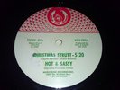 Hot & Sassy - Christmas Strutt / Lets Funk It Up - Rare Boogie Funk Rap 12''
