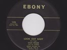 '58 Texas Rockabilly DON FEGER Look Out Baby EBONY 103 M- Look & HEAR Now