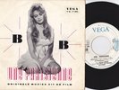 Brigitte Bardot - Une parisienne - Christiane Legrand - Dutch 45T Holland 1957