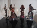 Kiss  Creatures Of The Night   set of 4  Picture Shape Discs