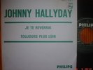 JOHNNY HALLYDAY  45T JUKE BOX ENCART+ORIGINAL++VOIR++