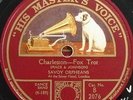 SAVOY ORPHEANS Charleston/Waitin' For the Moon