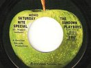 SUNDOWN PLAYBOYS - 1972 CANADA APPLE 45 #1852 Saturday Nite Special  THE BEATLES