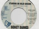 SIDNEY BARNES-STANDING ON SOLID GROUND-M.W.I.-***NICE COPY***