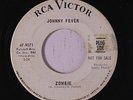 JOHNNY FEVER: Zombie / Wonderful World Of The Heart 45 (dj, lite sticker residu
