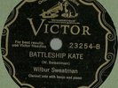 Wilbur Sweatman, Got 'Em Blues, Battleship Kate, Trio, Victor 23254 78 rpm