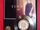 TINA TURNER - Limitierte 24kt Goldene Schallplatte mit Foto (Deko Bild)