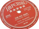 78 RPM FATS DOMINO FIRST RECORD IMPERIAL 5058 FAT MAN DETROIT CITY BLUES 1949