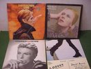 4 David Bowie Vinyl LP's-Low, Hunky Dory, Changesonebowie, Lodger(DEMO)
