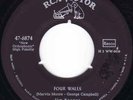 Jim Reeves - Four walls / RCA 47-6874 US Army G.I.Pressung