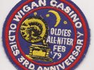 ORIGINAL WIGAN CASINO 3RD ANNIVERSARY PATCH ** MINT **