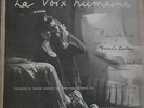 COCTEAU - POULENC la voix humaine / DUVAL - PRETRE / RICORDI limited first ed.