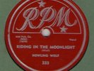 78 RPM Howling Wolf RPM 333 in EE-